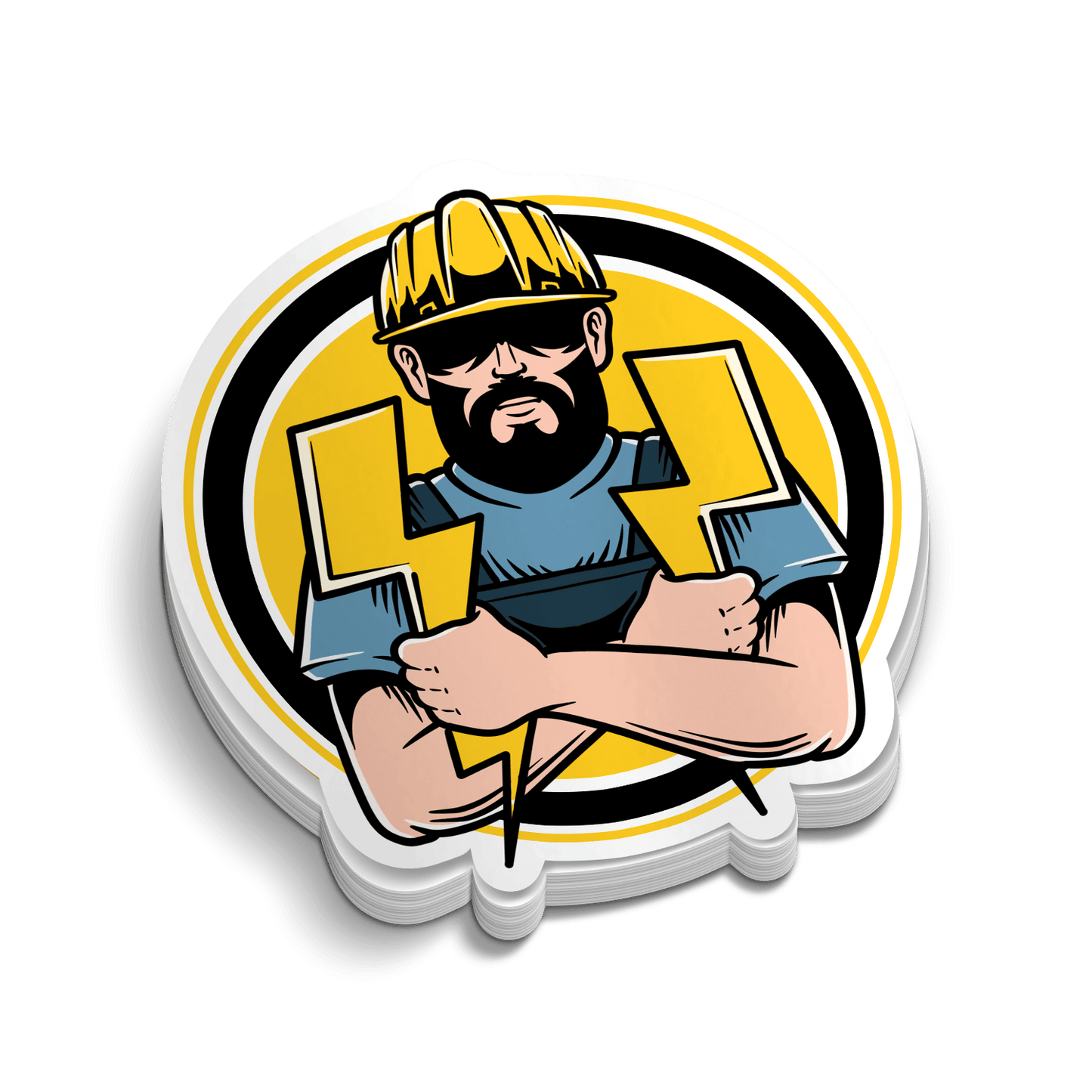 Bolt - Hard Hat Decal