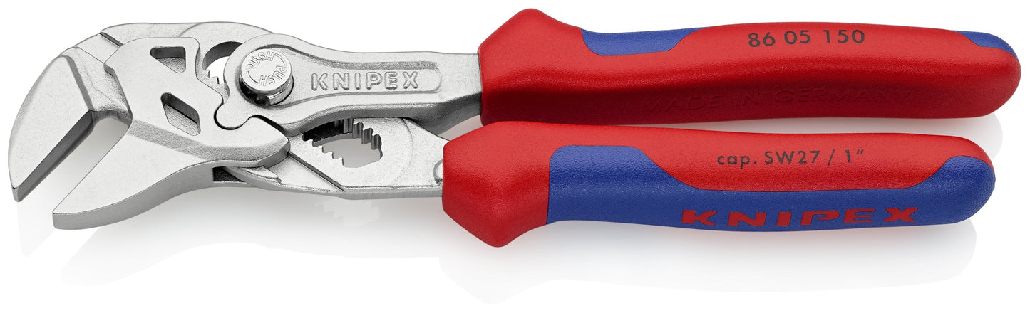 Knipex Pliers Wrench Comfort Grip 6"