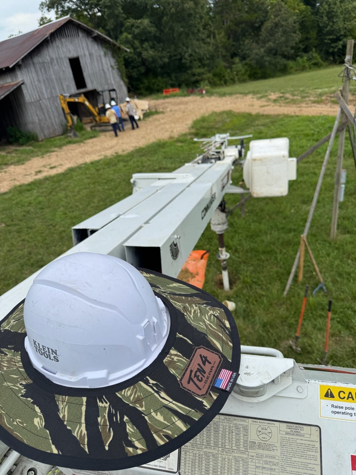 Tiger Stripe Camo - Hard Hat Sun Shade Visor