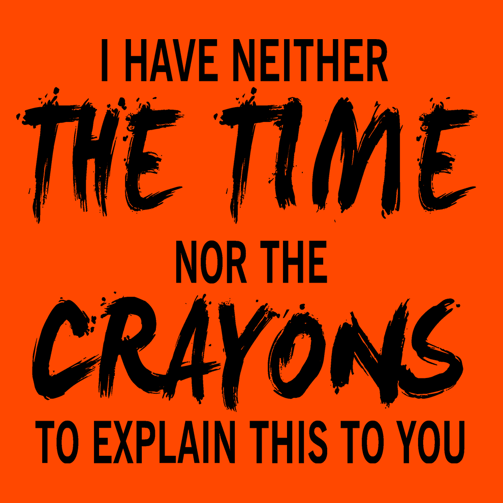 Crayons - Safety Yellow Pocket T-Shirt