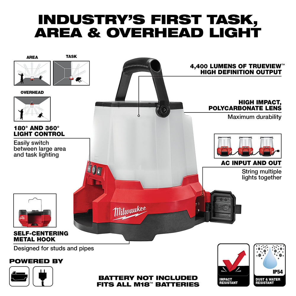 Milwaukee M18™ RADIUS™ LED Compact Site Light