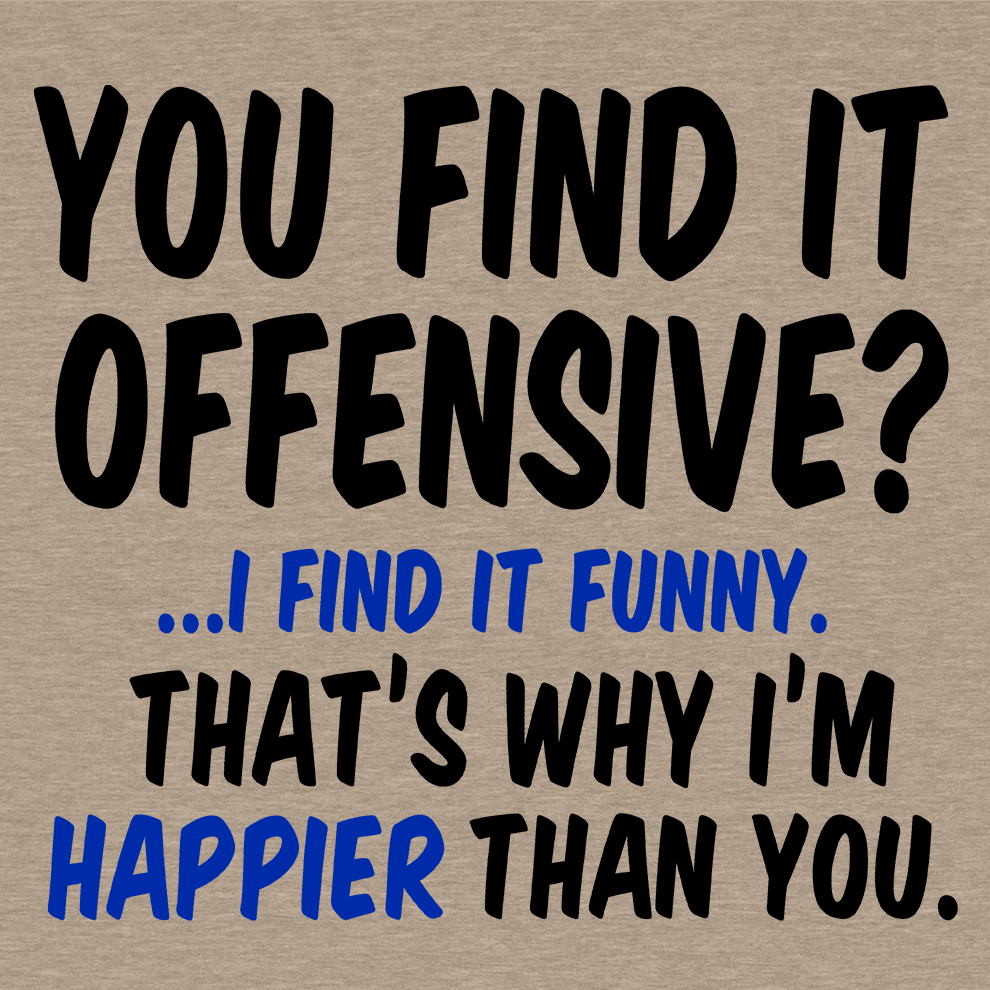 Happier Than You - Safety Yellow T-Shirt