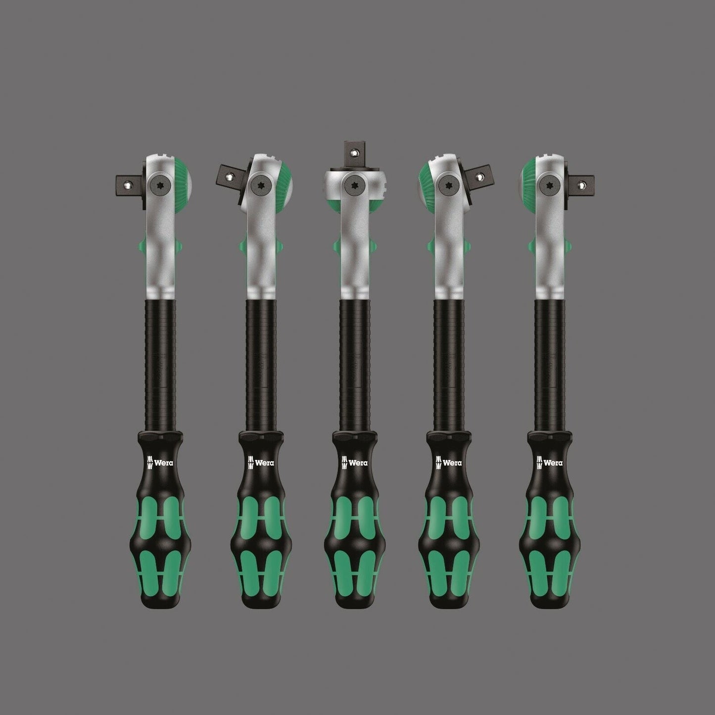 Wera 8100 SC 4 Zyklop Socket Wrench Set 1/2" Drive SAE