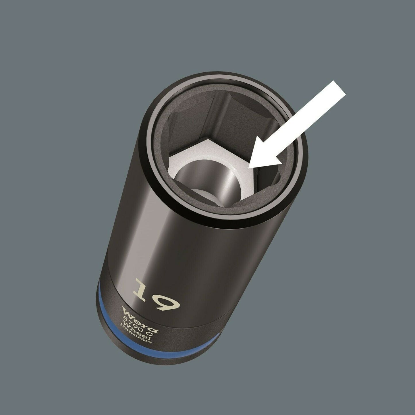 Wera 8790 Wheel Impaktor C Set 1 Socket Set 3 Piece 1/2" Drive