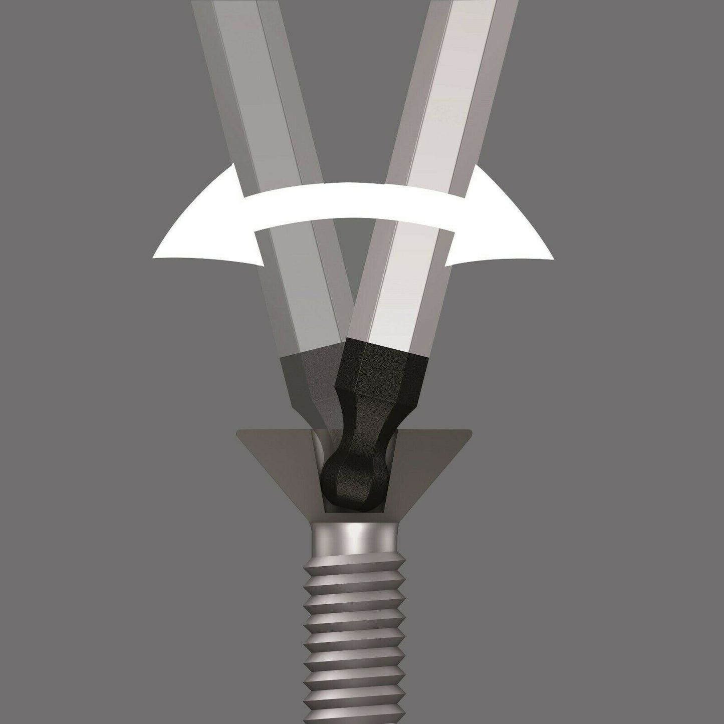 Wera 950/7 Hex-Plus 1 L-Key Set Chrome Plated Metric 7 Pieces