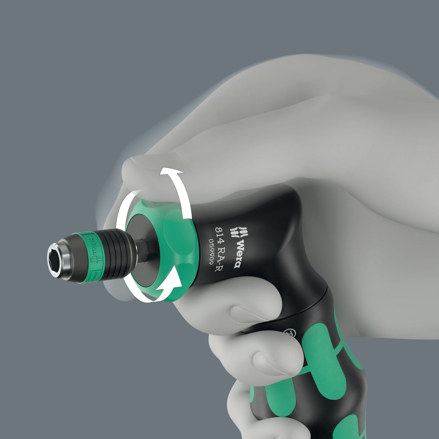 Wera Kraftform Kompakt Pistol RA-R 1 Ratcheting Screwdriver Set