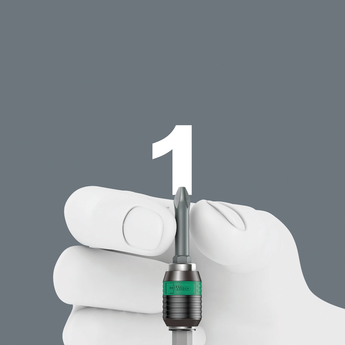 Wera Kraftform Kompakt Pistol RA-R 1 Ratcheting Screwdriver Set