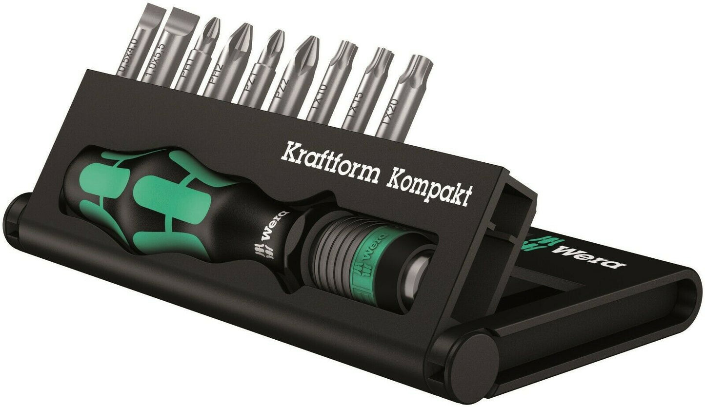 Wera Kraftform Kompakt 10 Screwdriver Set