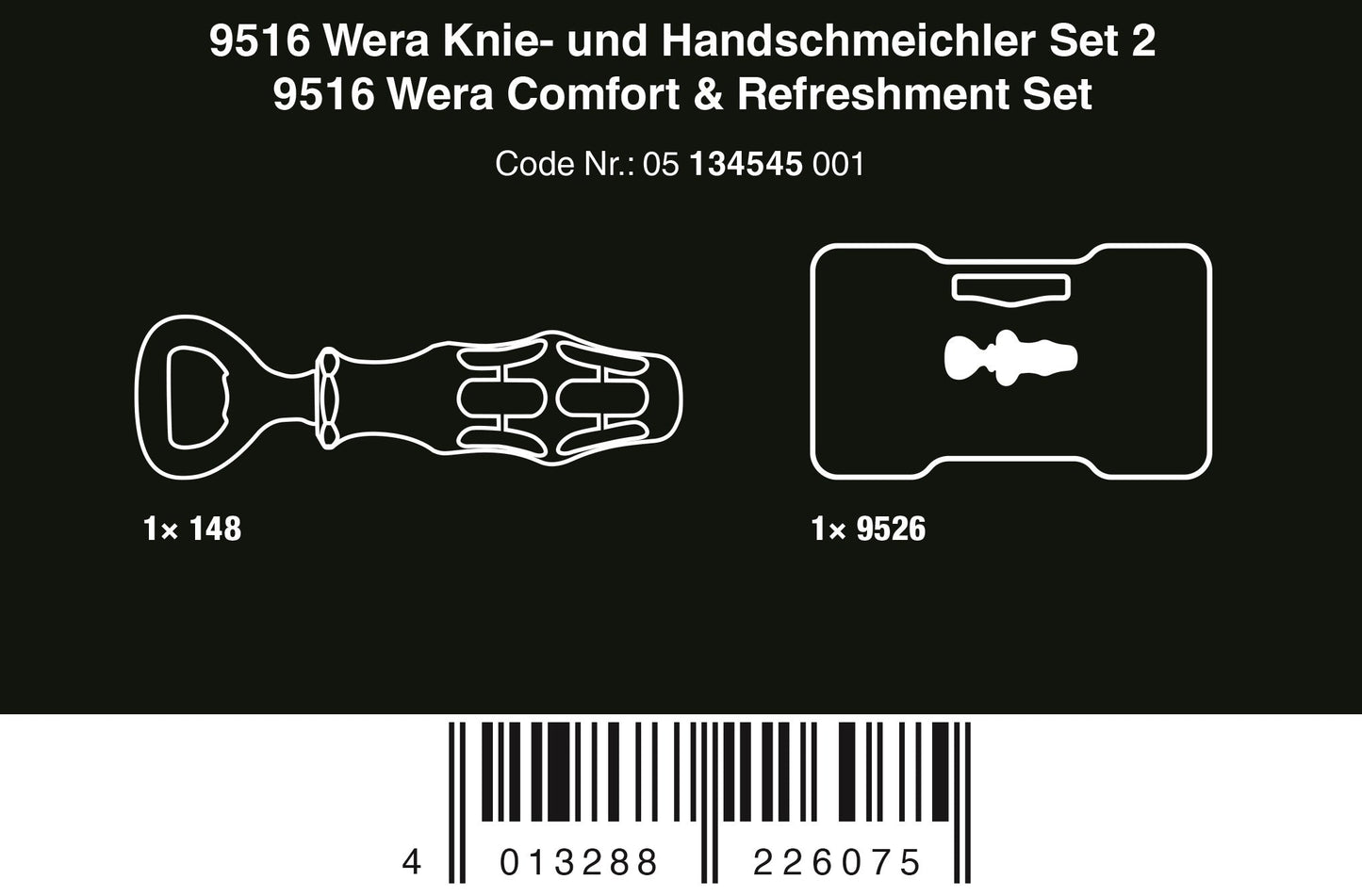 Wera Comfort & Refreshment Set 2 Pieces