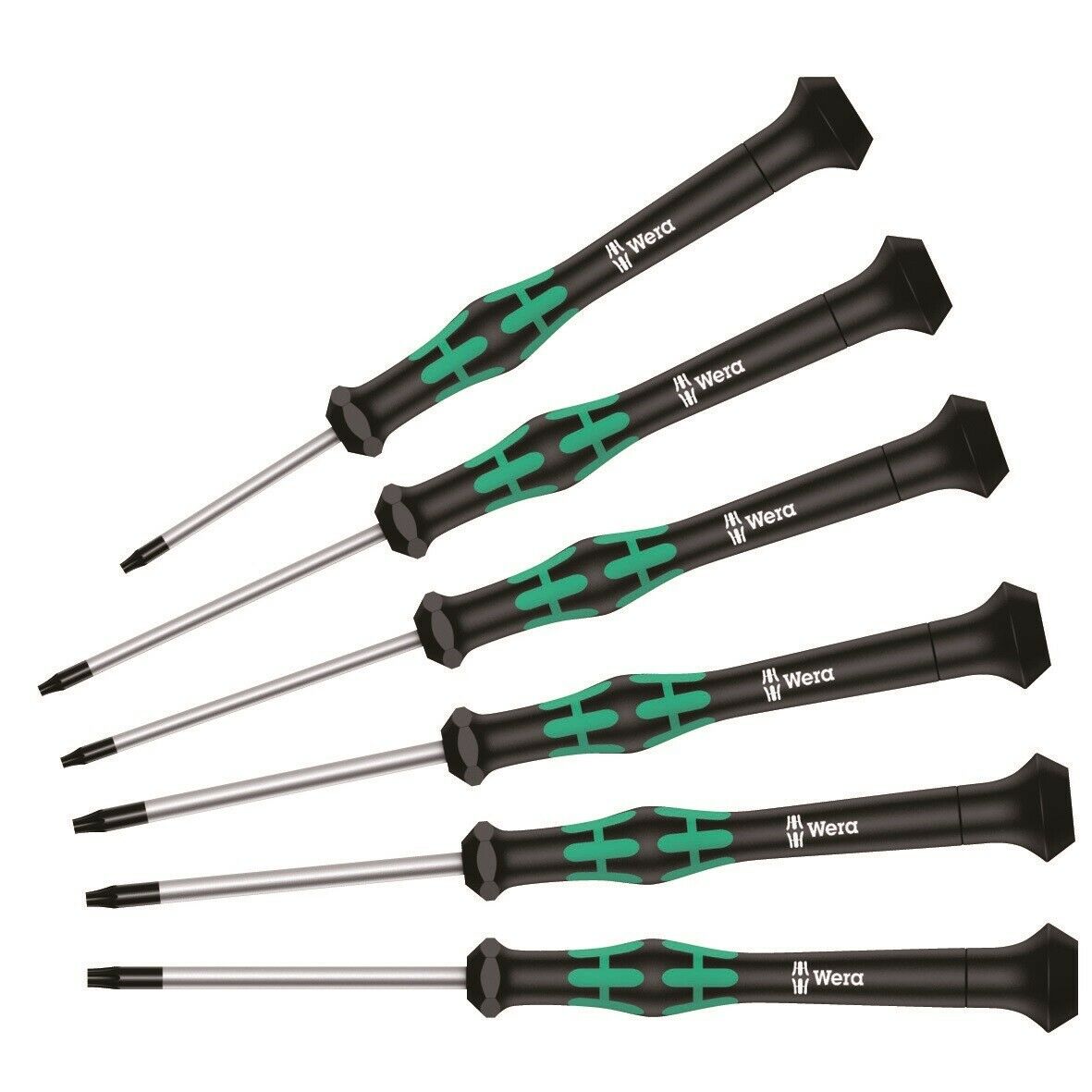 Wera 2067/6 Kraftform Micro Precision TORX® HF Screwdriver Set