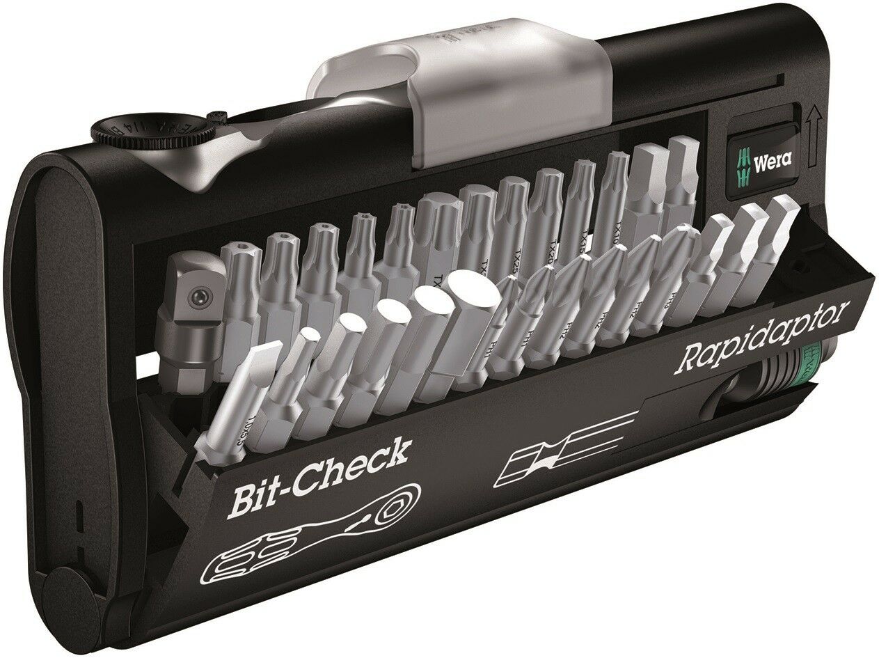 Wera Zyklop Mini 2 1/4" Drive Socket Wrench Bit Set