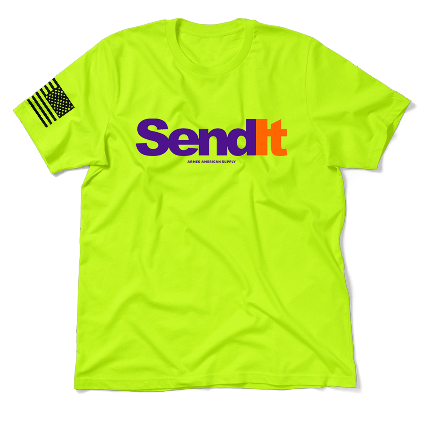 Send It - Safety Yellow T-Shirt