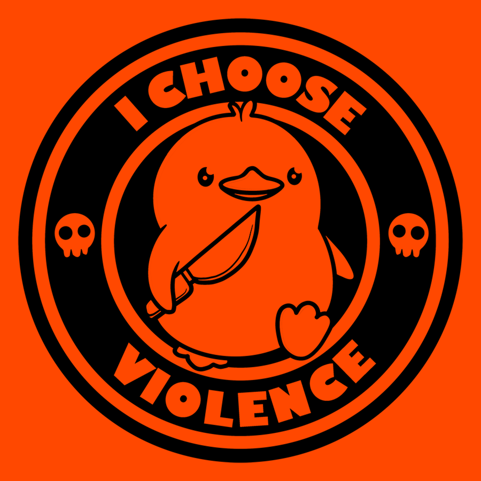 Violence - Long Sleeve Hi-Vis T-Shirt