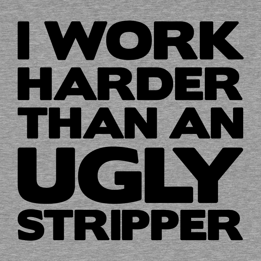 Work Harder - Long Sleeve Hi-Vis T-Shirt