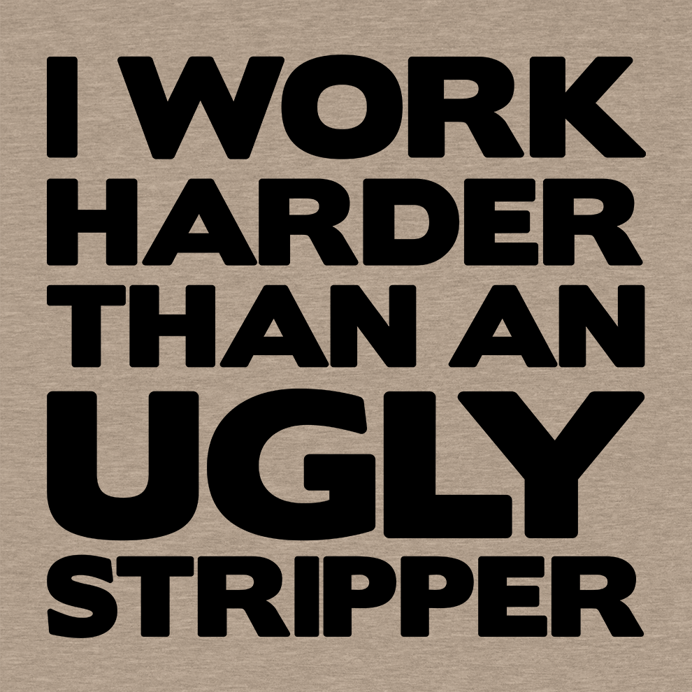 Work Harder - Safety Yellow T-Shirt