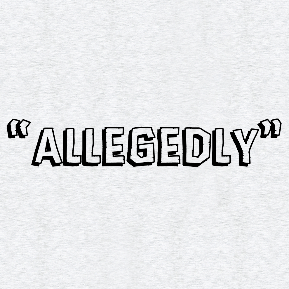 Allegedly - Safety Yellow T-Shirt