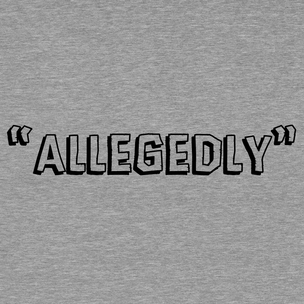 Allegedly - Safety Yellow T-Shirt