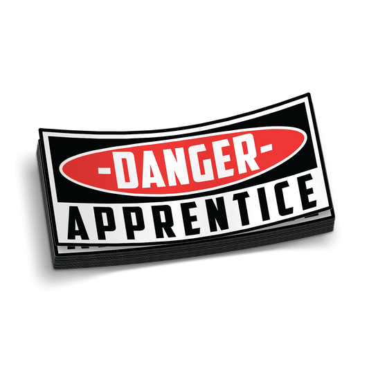 Danger Apprentice Decal