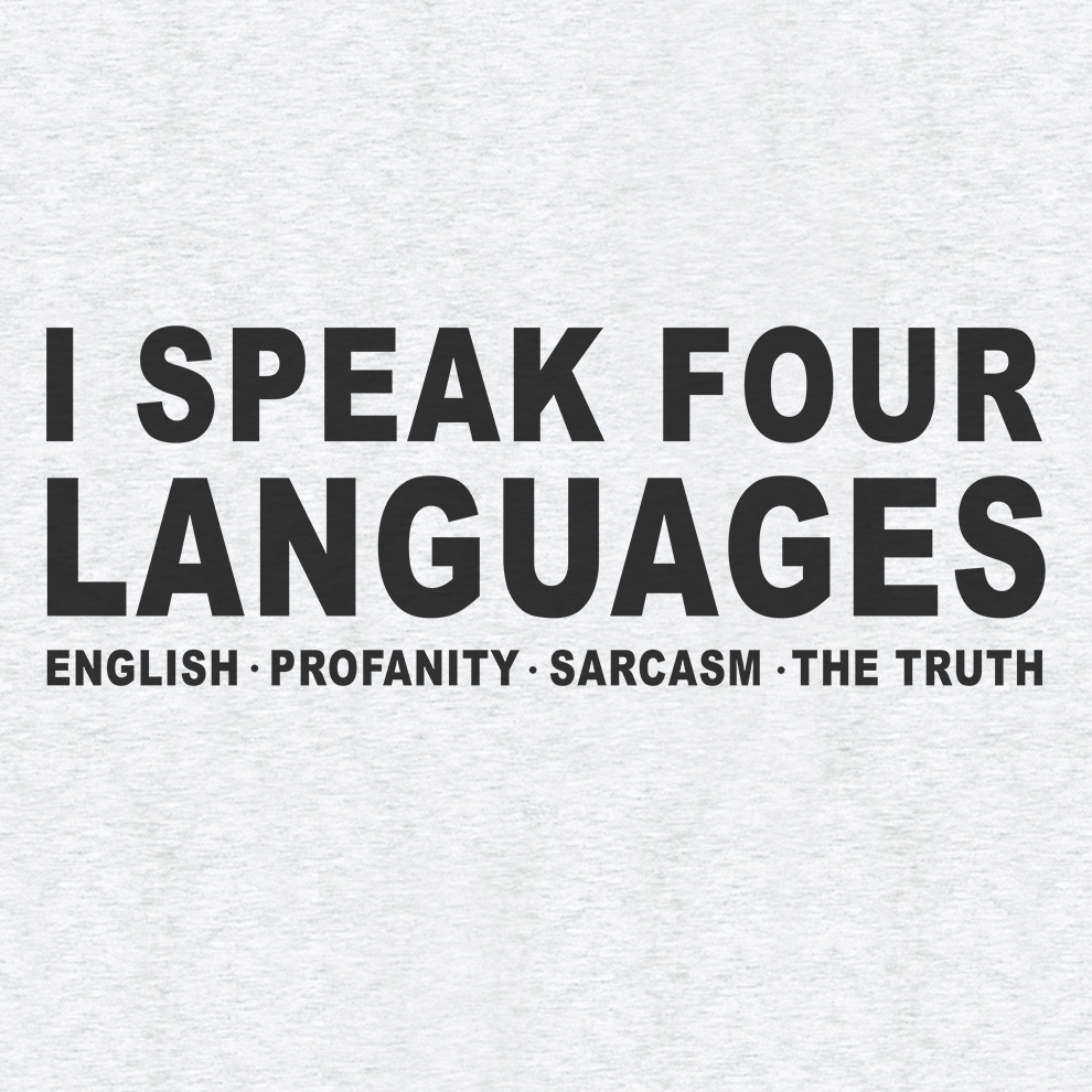 Four Languages - Safety Yellow Hi-Vis T-Shirt