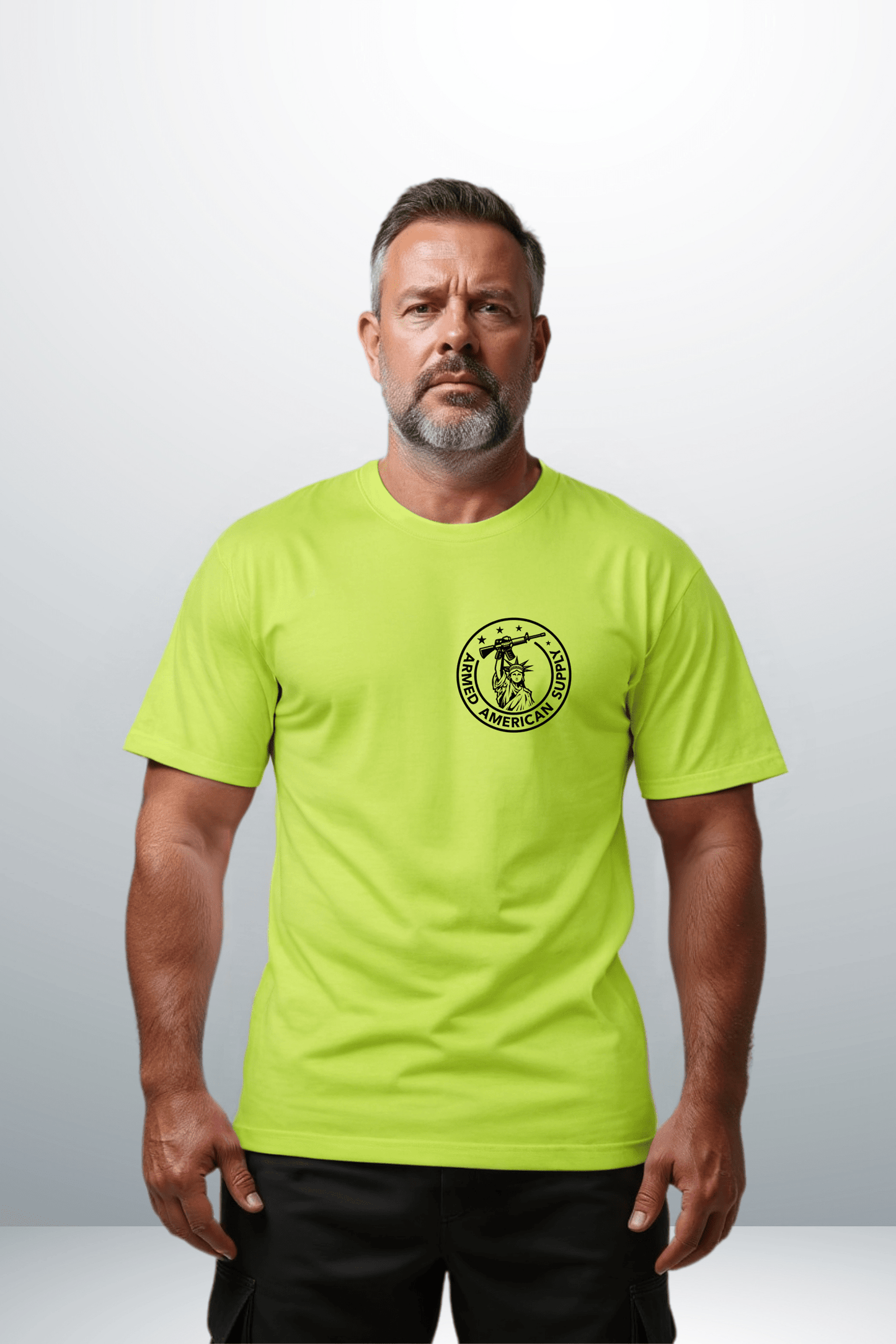 Richard  - Safety Yellow T-Shirt