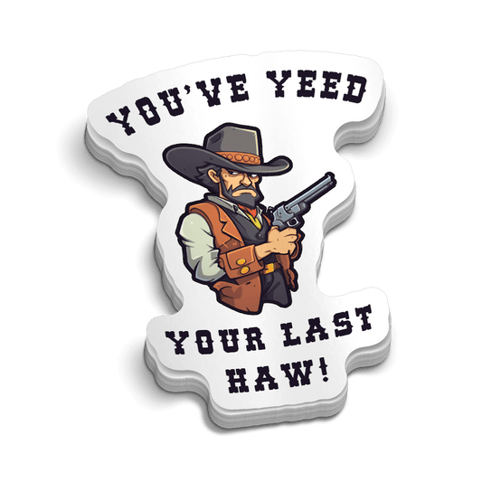 Yee Haw - Hard Hat Decal