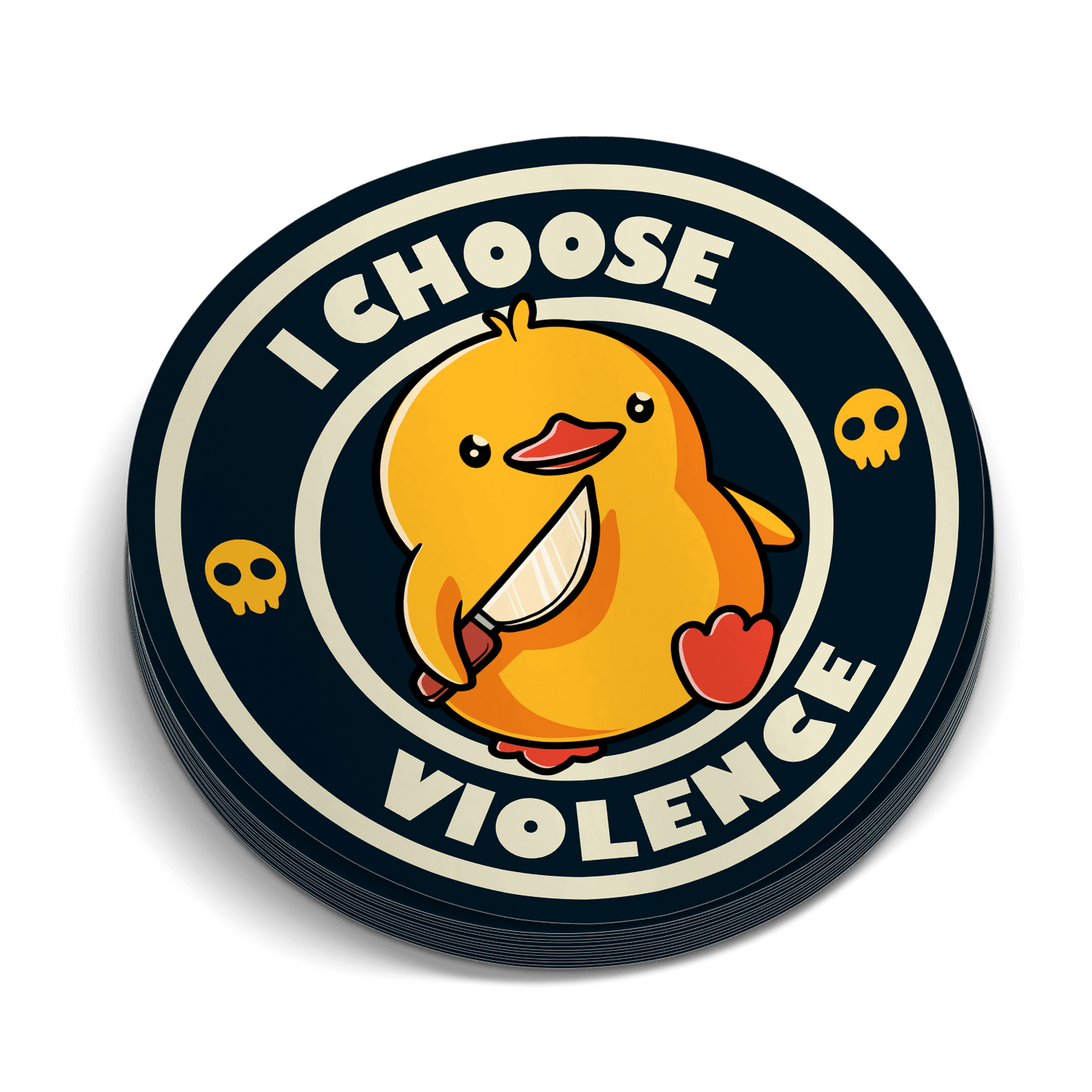 Violence  -  Hard Hat Decal