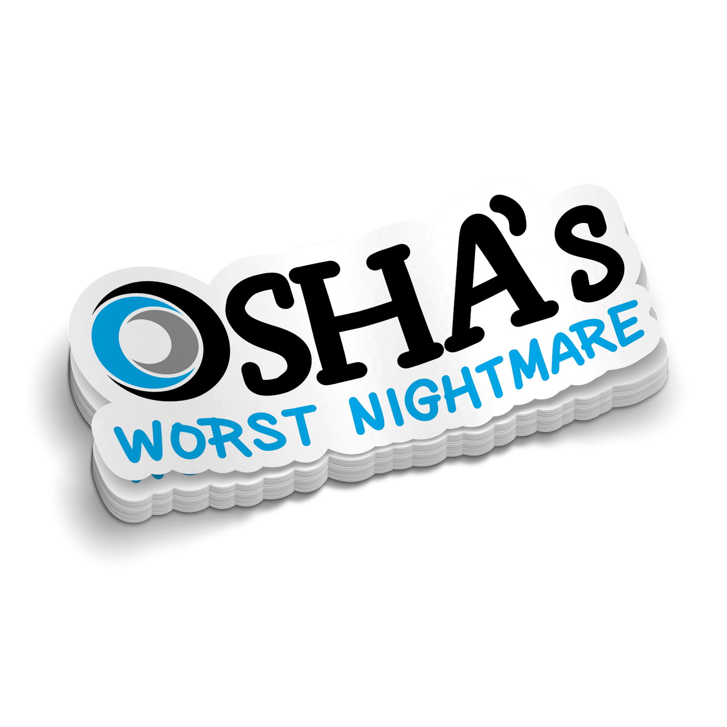 OS HA - Hard Hat Decal