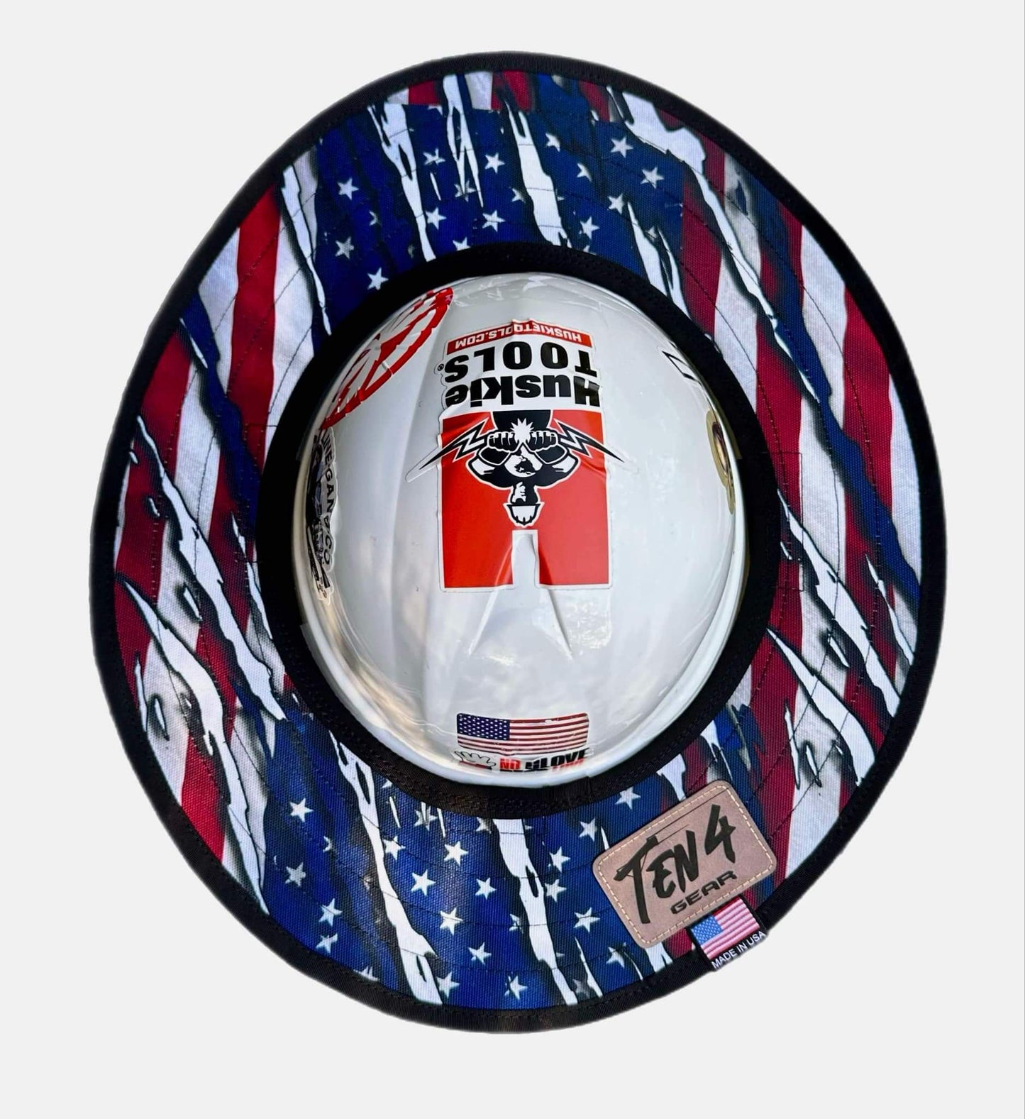 The Patriot - Hard Hat Sun Shade Visor