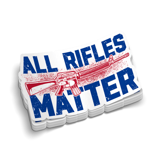 All Rifles Matter - Hard Hat Decal