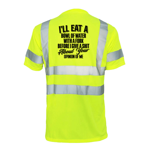 Opinion of me - Reflective Safety T-Shirt