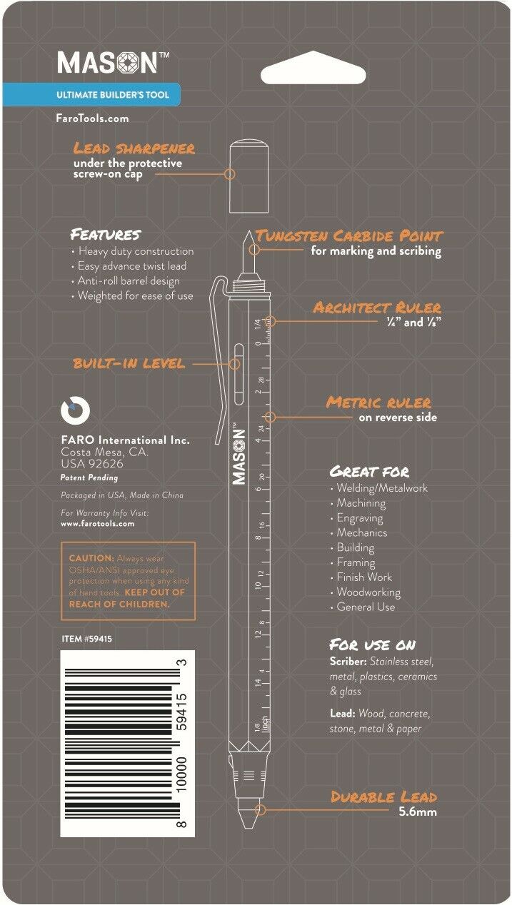 Faro Mason Ultimate Builders Tool Kit