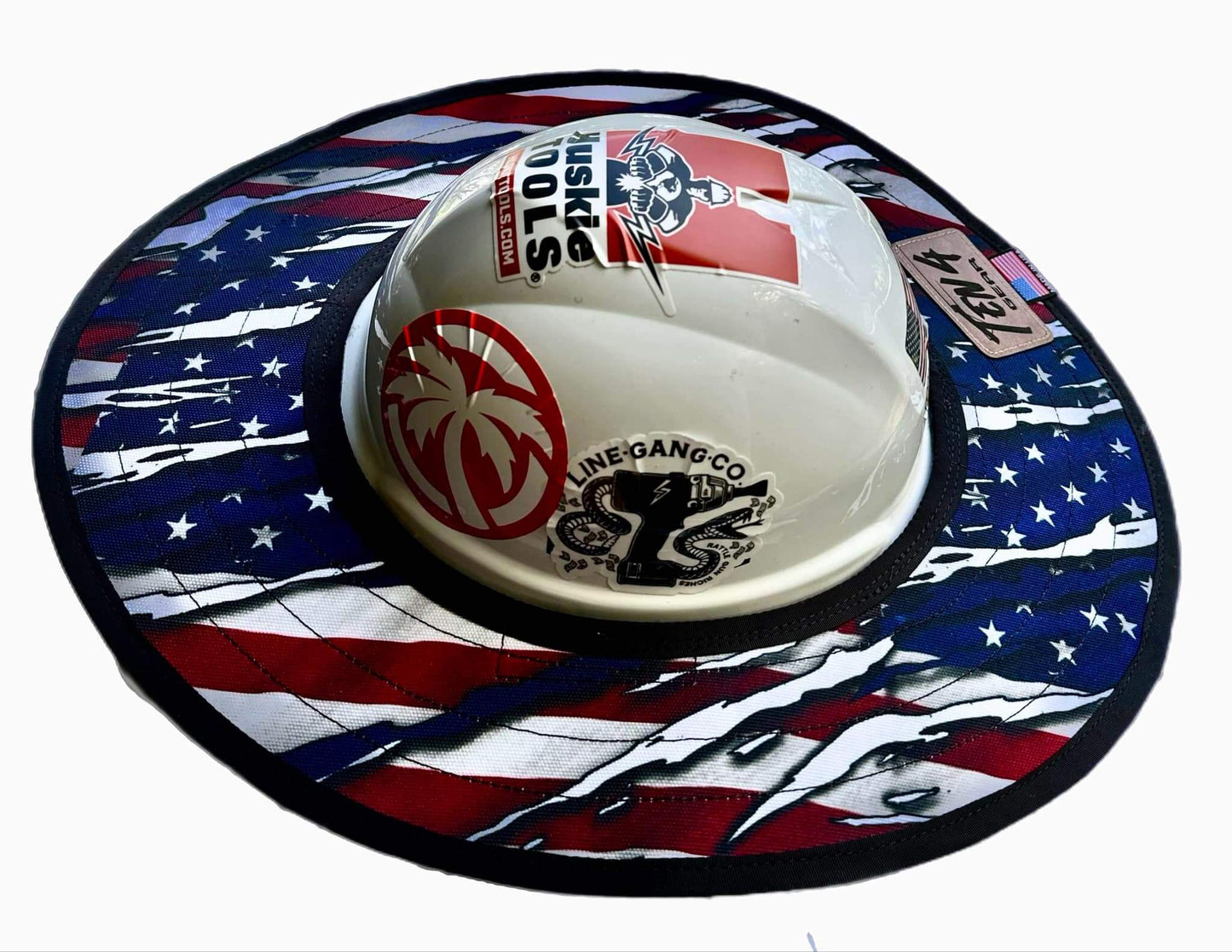 The Patriot - Hard Hat Sun Shade Visor