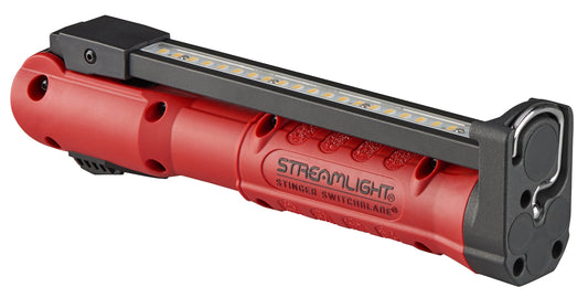 Streamlight Stinger Switchblade® LED USB Rechargeable Bar Flashlight Red