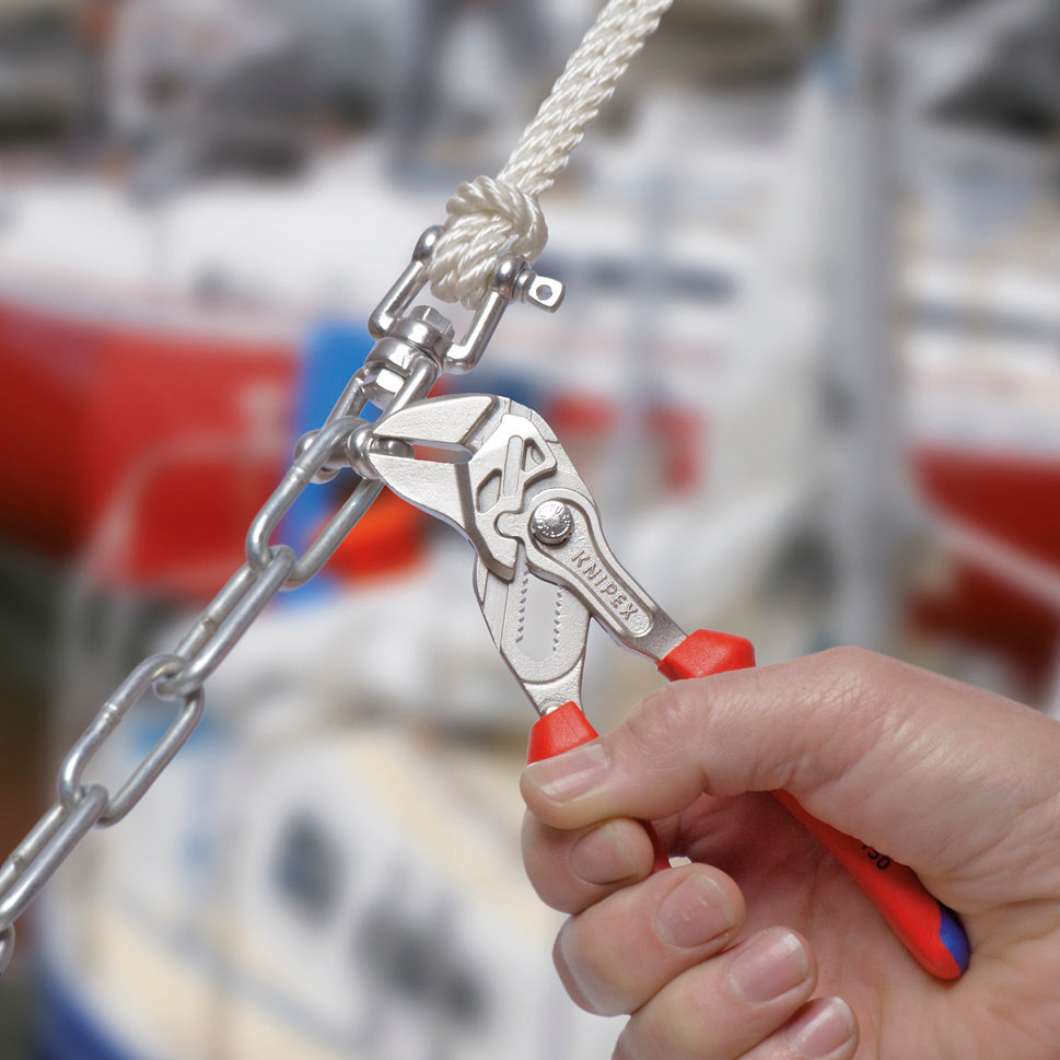 Knipex Pliers Wrench Comfort Grip 6"