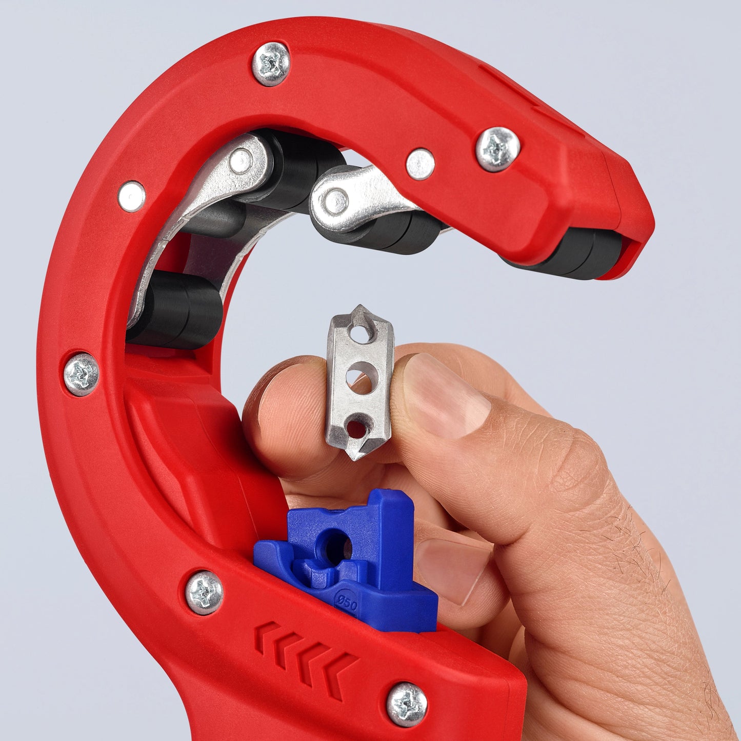 Knipex DP50 Plastic Drain Pipe Cutter 8"