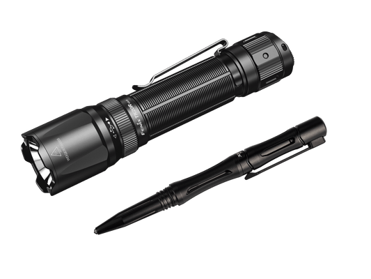 Fenix TK20R V2.0 Rechargeable Flashlight with FREE T5 Tactical Pen