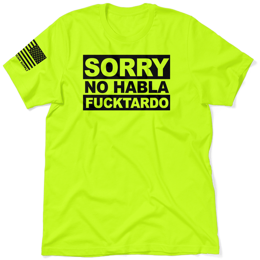 F*cktardo - Safety Yellow T-Shirt