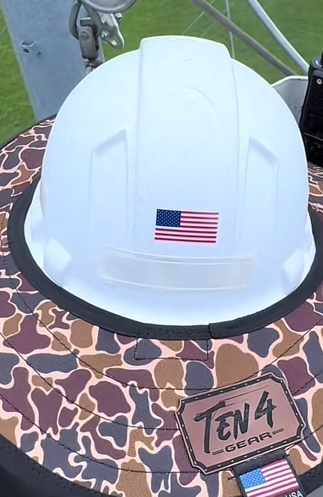 Duck Camo - Hard Hat Sun Shade Visor