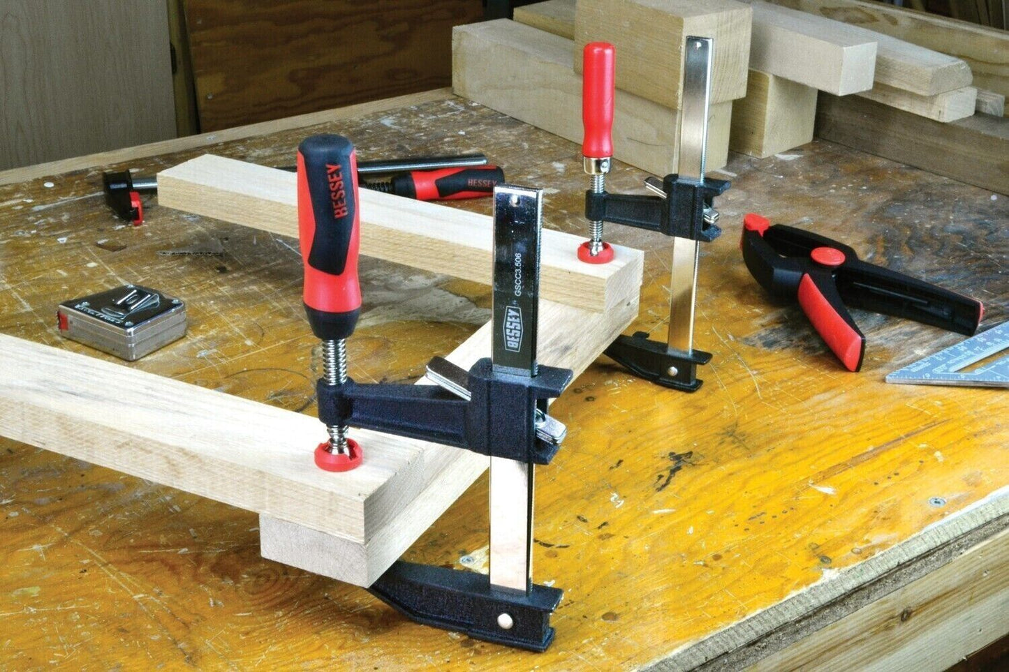 Bessey GSCC+K Clutch Style Bar Clamp 18" GSCC3.518+2K