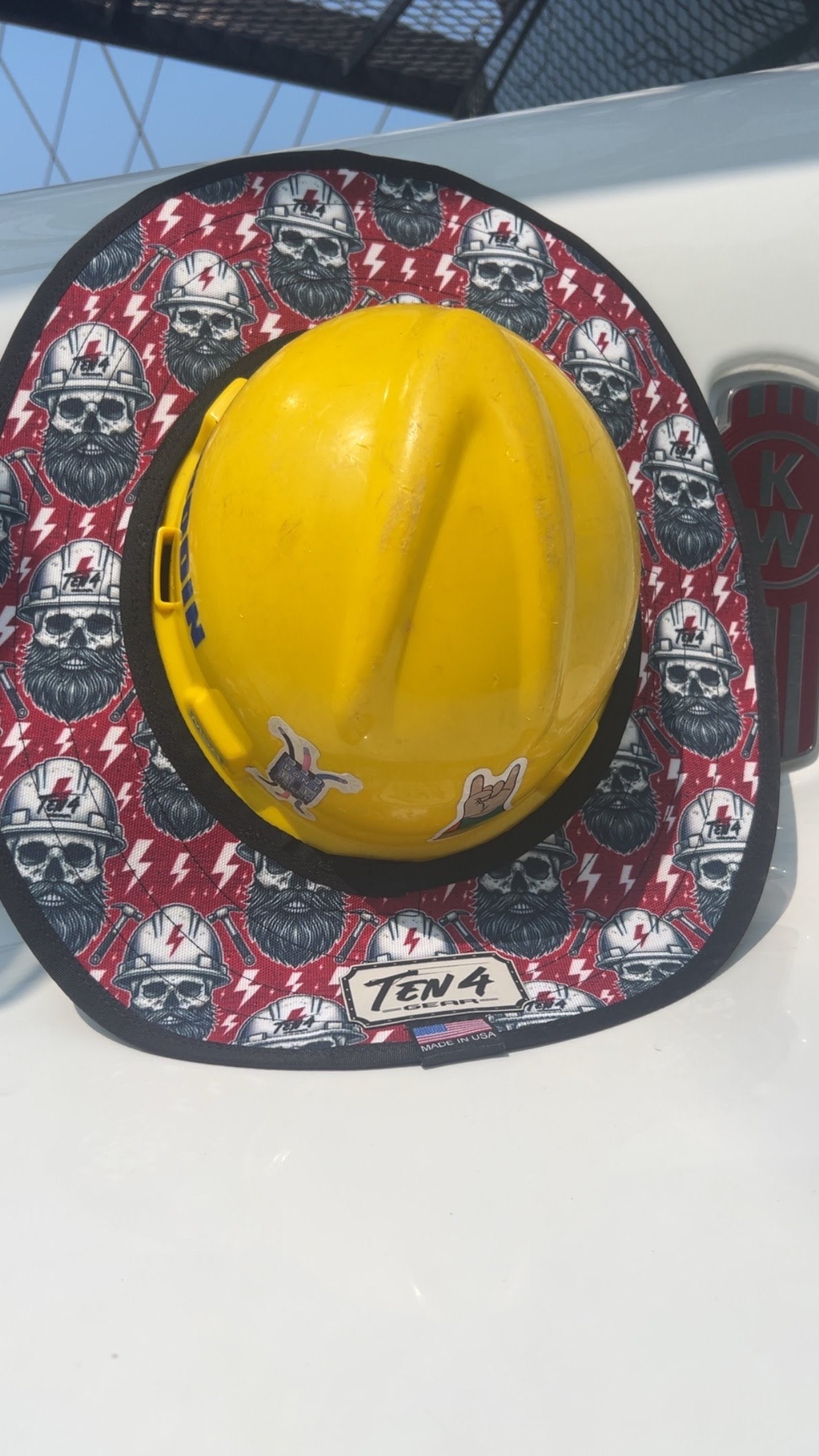 The Hoss - Hard Hat Sun Shade Visor
