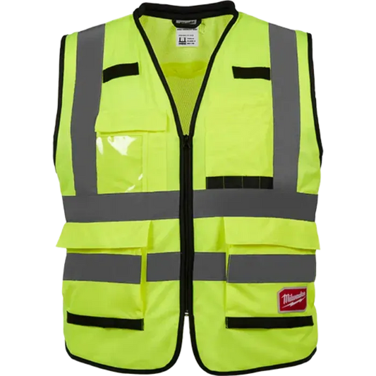 Milwaukee Class 2 High Visibility Yellow Performance Safety Vest