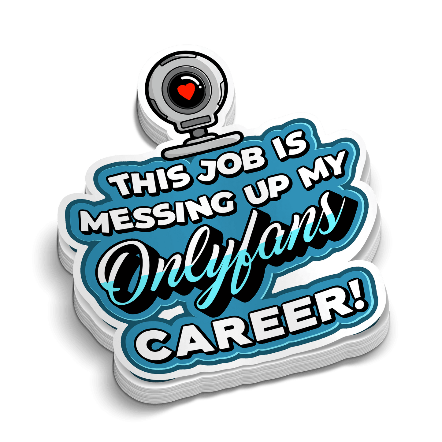 OF Career - Hard Hat Decal