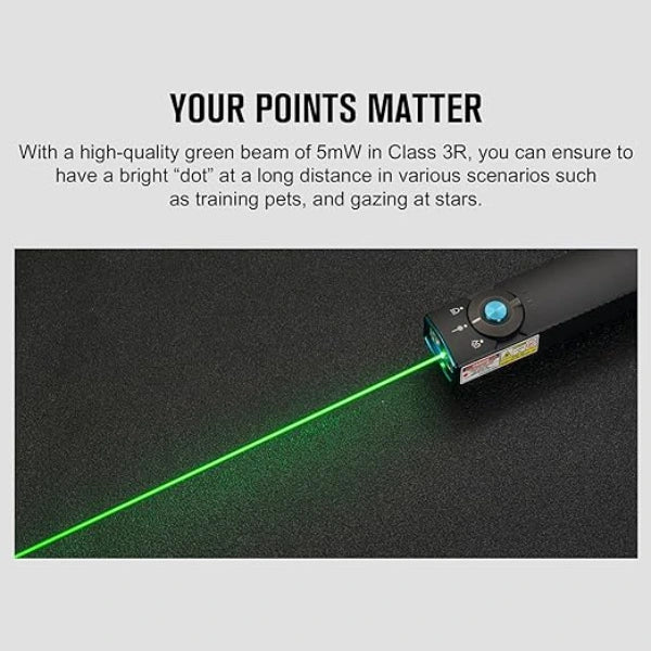 OLIGHT Arkfeld Pro Flat EDC Flashlight with LED Light UV and Laser - Black