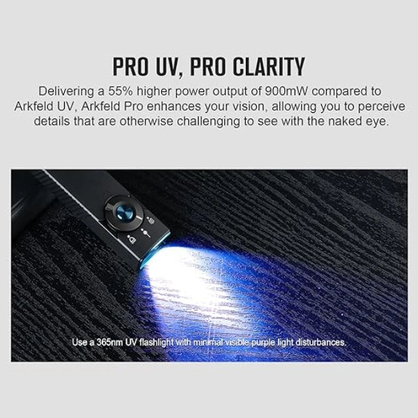 OLIGHT Arkfeld Pro Flat EDC Flashlight with LED Light UV and Laser - Orange
