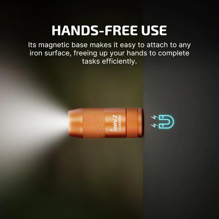 OLIGHT imini 2 Rechargeable Mini Flashlight - Orange