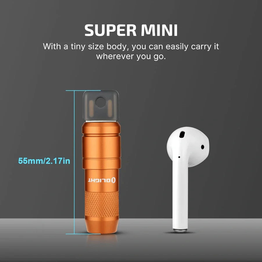 OLIGHT imini 2 Rechargeable Mini Flashlight - Orange