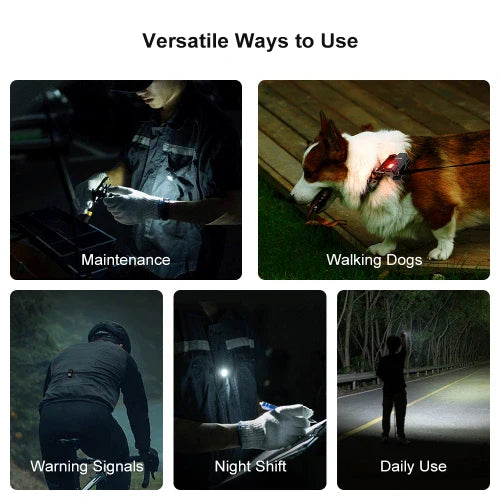 OLIGHT Oclip Clip Light with White and Red Light - OD Green