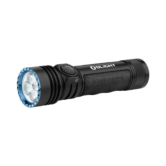 OLIGHT Seeker 4 Pro High Power Flashlight -Matte Black CW(5700~7000K)