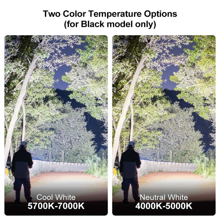 OLIGHT Seeker 4 Pro High Power Flashlight -Matte Black CW(5700~7000K)