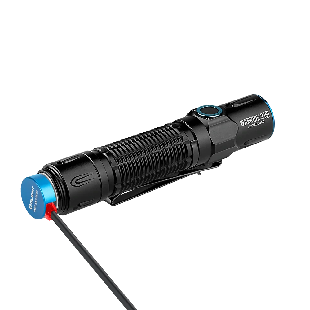 OLIGHT Warrior 3S High Beam Tactical Flashlight - Black